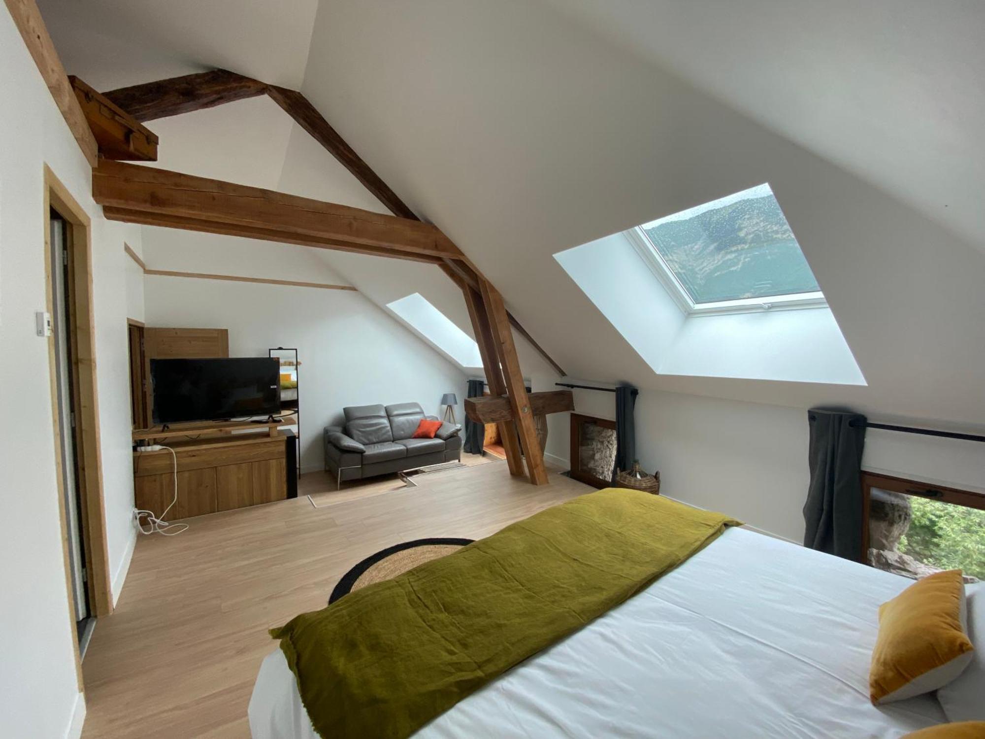 Bed and Breakfast Le Couleau Chateauroux-les-Alpes Exterior foto